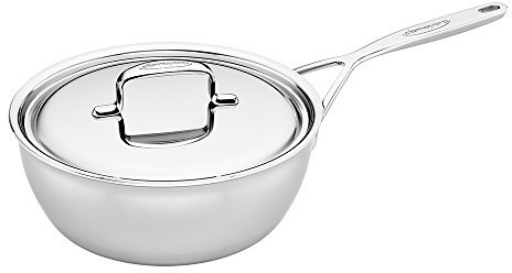 Demeyere 5-Plus Stainless Steel 3.5-qt Saucier by Demeyere