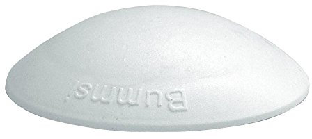 Türstopper, Türpuffer BUMMSI - aus Kunststoff - 50mm Durchmesser - Höhe ca. 14mm - weiß - 10 Stück