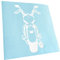 Kiwistar - Autoaufkleber - Biker - Rocker - Chopper - Weiss - 16x10cm - Heckscheibe Auto Aufkleber wetterfest für Kfz LKW Mofa Truck - Sticker außen selbstklebend Tuning Zubehör für Fenster Fahrzeug