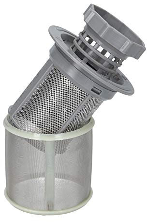 Filtro Colador Fino para Lavavajillas Compatible con Bosch Siemens 10002494 Grau