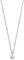 XENOX® Krappe Halskette - Damen Halskette aus hochwertigem925/- Sterlingsilber mit Zirkonia Stein | XS7380