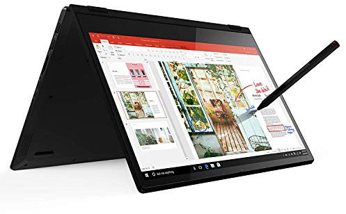 Lenovo Flex 14 2-in-1 Convertible Laptop, 14 Inch FHD Touchscreen Display, AMD Ryzen 5 3500U Processor, 12GB DDR4 RAM, 256GB NVMe SSD, Windows 10, 81SS000DUS, Black, Pen Included