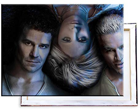 Unified Distribution Buffy - 80x60 cm Kunstdruck auf Leinwand • erstklassige Druckqualität • Dekoration • Wandbild