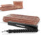 Heimfleiss® Drillapparat Driller + verkupfertem Rödeldraht 1,0 x 100-160 mm (500 Stk.) - hochwertiges Set aus Drahtbinder Rödelzange & Bindedraht Sackverschluss - Drahtverschluss Ösendraht Drill Draht