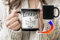 The Losers Club King Stephen It Pennywise Tazza cambiante di colore di temperatura di magia nera Caffè Tè Tazza da 330 ml Mug Cup