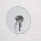 Architeckt Modern Round Shower Valve Thermostatic Concentric Concealed/Exposed Chrome