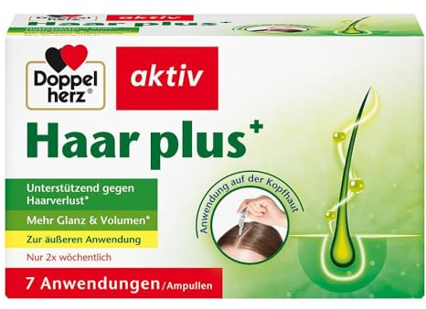 Doppelherz Haar Plus Ampullen 7 stk - Queisser Pharma GmbH & Co. KG - Ampoule - Parfümiert - Erwachsene - Unisex - Haarausfall