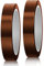 LUTER 2 Rollen Hochtemperatur-Sublimationsband, hitzebeständig, zum Drucken, Sublimation, Wärmeübertragung, Isolierung, Schweißen, Wellenschweißen, 20 mm x 33 m, Hellbraun