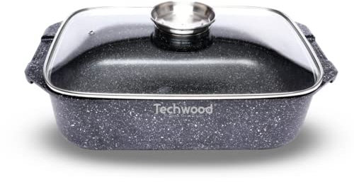 Techwood Rotissoire en pierre 34cm de diametre