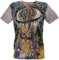 GURU SHOP Mirror T-Shirt - Peace/Grau, Herren, Baumwolle, Size:M
