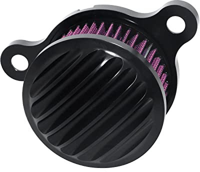 XMMT Motociclo Nero Kit filtro aspirazione filtro aria Per Harley Sportster XL 883 XL 1200 1988-2015