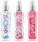 Body Mist By So…? Damen Körpernebel Fresh Floral, Cherry Blossom, Pink Grapefruit Körperspray Gemischte Duftbündel 100ml (3er-Pack)