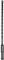 Starrett SDS Plus KBPS06C - Broca de carburo (6 x 210 mm, punta de carburo, 2 puntos)