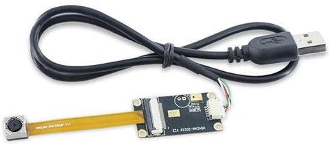 XICOOLEE OV5640 Module de caméra USB 5 MP 2592 x 1944 Autofocus 65 degrés pour Win XP Win7 Win8 Vista Mac Linux Android 4.0 Jetson Nano avec microphone Plug and Play