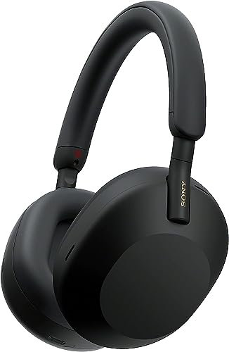 Sony WH-1000XM5 Apparecchi acustici senza fili con cancellazione del rumore, nero (versione nazionale)