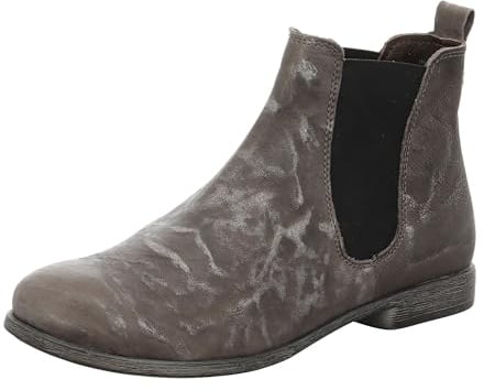 THINK! Damen Agrat Leder Gefütterter Nachhaltiger Chelsea Boots