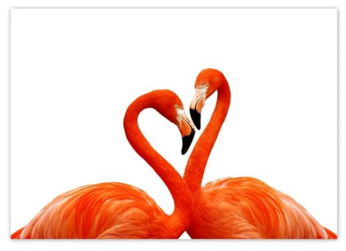 Sticker mural décoratif Motif flamant rose n°H8439Z_NS1A0 118,90 x 84,10 cm