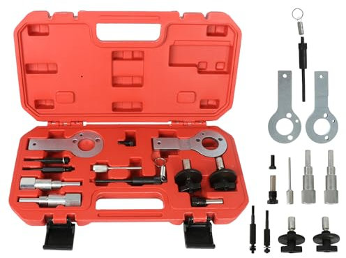 PARAOUTIL Engine Timing Belt Change Locking Tool Timing Tool Compatible with Fiat Vauxhall Opel Alfa Saab 1.3 1.9 CDTI 1.6 1.9 2.4 JTD 03-11
