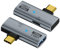 LYEAA Adaptateur 2-en-1 USB C vers USB 3.2 avec Type C 100W PD Adaptateur USB OTG Type C à Charge Rapide 10Gbps Transfert de Données Convertisseur de Charge Rapide pour Téléphone Tablette