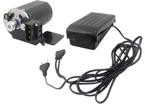 Elektrischer nähmaschinenmotor mit fußpedal nähmaschine zubehör motor ersatzteile haushalts nähmaschine