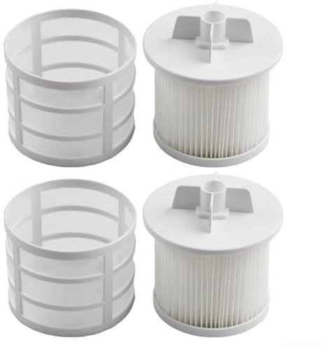 Vilgftyiet Replacement Filter Kit Fit For Hoover Sprint for Evo SE71 Whirlwind Vacuum Cleaner 35601328, Includes 2 X Filter Core 2 X Removable Shroud