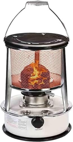 BomDog Calentador de Queroseno de Interior, Calentador de Queroseno Portátil Y Eficiente, Estufa de Camping, sin Humos, Calefacción Envolvente de 360°, para Calentar Y Cocinar
