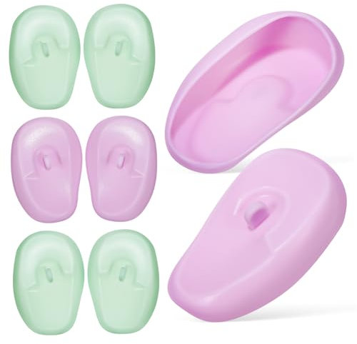 DRESSOOS 4-paar Silikon Haar Färbung Gehörschutz Ohrenschützer Für Haar Färben Salon Verwenden Nicht-design