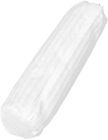 ETHZZLE Runder Nackenrollen-Kissenbezug Aus Atmungsaktivem Waschbar Bequem Und Leicht Für Nacken Und Beinunterstützung Für Zuhause Und Reisen