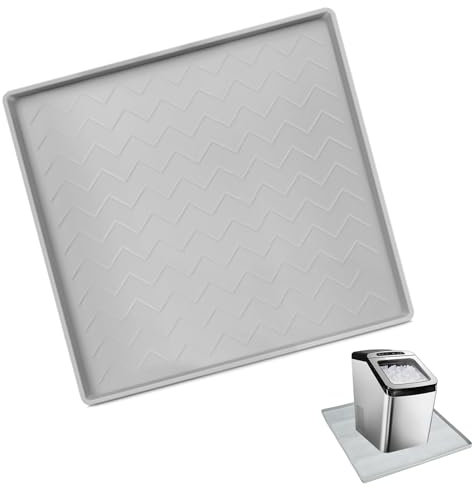 Air Conditioner Drip Pan, Tray Condensate Drip Pans, Silicone Waterproof Non-slip Tray Pad, Air Conditioning Drainage Driptray Catch & Prevent Spills or Leaks from Air Conditioners