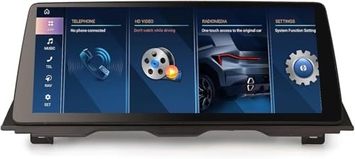 12.3 Qualcomm 8-Kern 8GB RAM+128GB ROM Android 14 Autoradio Bluetooth GPS Navi für BMW 5er F10/F11 (2010-2012) CIC System IPS Touchscreen OEM iDrive CanBus CarPlay Android Auto DAB+ USB WiFi 4G 2K