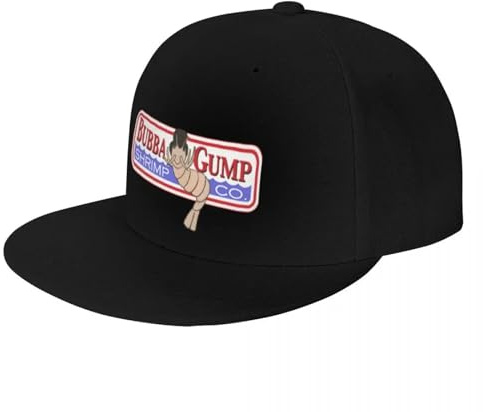 Generisch Herren-Baseballkappe, Bubba Gump Shrimp 4 Caps Herrenmützen für Männer Damen-Baseballkappe