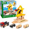 BRIO World - 33280 Frachtverladestation - Eisenbahnzubehör Holzeisenbahn, Kleinkinderspielzeug empfohlen für Kinder ab 3 Jahren