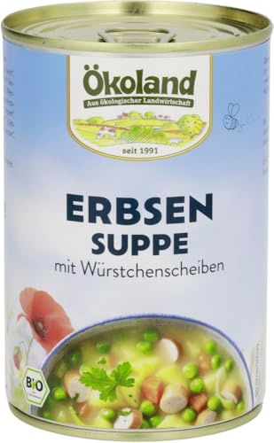 Erbsensuppe mit Würstchenscheiben 1 x 400 g