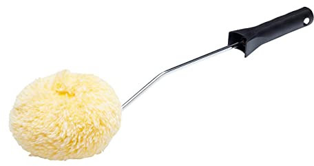 Fit For The Job Corner and Edge Roller for Quick and Effective DIY Painting to Corners of Walls and Ceilings, Seamless Edgeless Roller Avoids Cutting In with Brush, Long Reach Handle