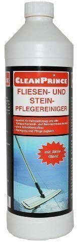 CleanPrince Fliesen- und Stein Pflegereiniger 1000 ml Marmor Naturstein Feinsteinzeug Seife Glanz reinigen Reiniger Reinigung Böden Bodenreinigung Unterhaltsreinigung Steinboden