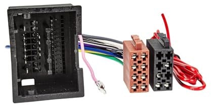 tomzz Audio 7006-003 Radio Adapter Kabel kompatibel mit Opel Insignia Agila Astra Corsa E passt für Chevrolet Spark auf 16pol ISO Norm