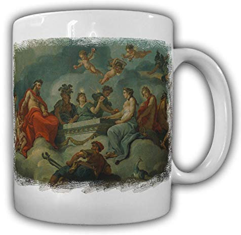 Mug Le Jeux Olymph Dieux olympiques Peinture de plafond Palais Potsdam #17901