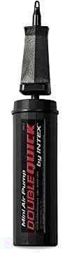 Intex 69613 – Mini-Doppel-Schnellpumpe, Kunststoff, Schwarz, 29 cm
