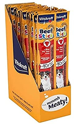 Vitakraft 230094 cani di Snacks Beef Sticks bovina, 50 x 12 g