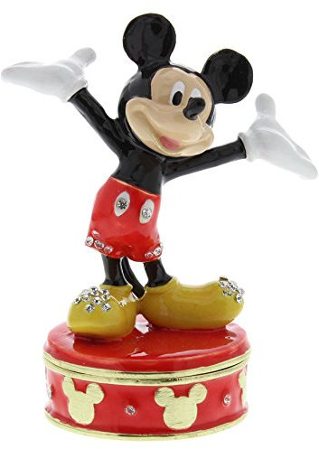 Widdop Mickey Mouse Licenced Collectible Disney Classic Trinket Box by Disney