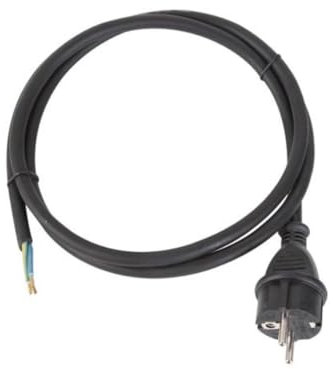 Perel EPC015R25 Cordon d'alimentation 1,5m/3G2,5/prise Cee 7/7 avec extrémité sans prise