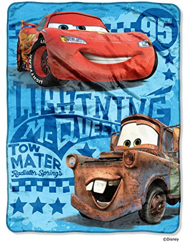 Northwest Disney Pixar 's Cars 2 Buddy Racers Micro Raschel Überwurf, 46 von 152,4 cm