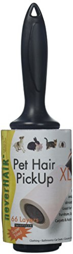 Savory Prime Pet Treats NeverHair Aufrollrolle für Tierhaare für Kleidung, Möbel, Teppiche, Bettwäsche, XL