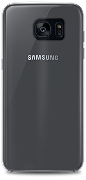 Puro Back Case Ultra Slim 0.3 Schutzhülle (für Samsung Galaxy S7 Edge) Transparent