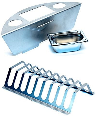 Set barbecue – spare Rib Support et smokere insatz 57er Boules