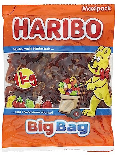 Haribo Ciucciotti Cola, Caramelle Gommose, Gusto Cola, Ideali Per Feste E Dolci Momenti Di Relax - 1kg