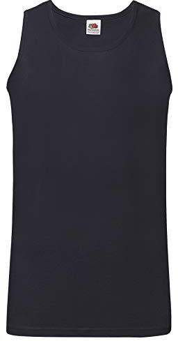 Fruit of the Loom Men's Athletic Lightweight Vest Pack of 5, Deep Navy, X-Large