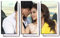 Unified Distribution Dilwale Shah Rukh Khan Kajol - Dreiteiler (120x80 cm) - Bilder & Kunstdrucke fertig auf Leinwand aufgespannt und in erstklassiger Druckqualität