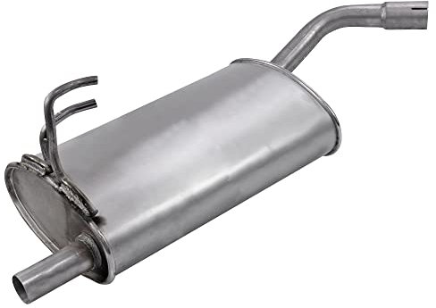 BESTPRICE 1x Endschalldämpfer Kompatibel mit MITSUBISHI COLT VI (Z3_A, Z2_A)