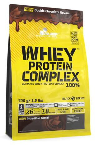 Olimp Nutrition Whey Protein Complex 100%, Double Chocolate - 700g